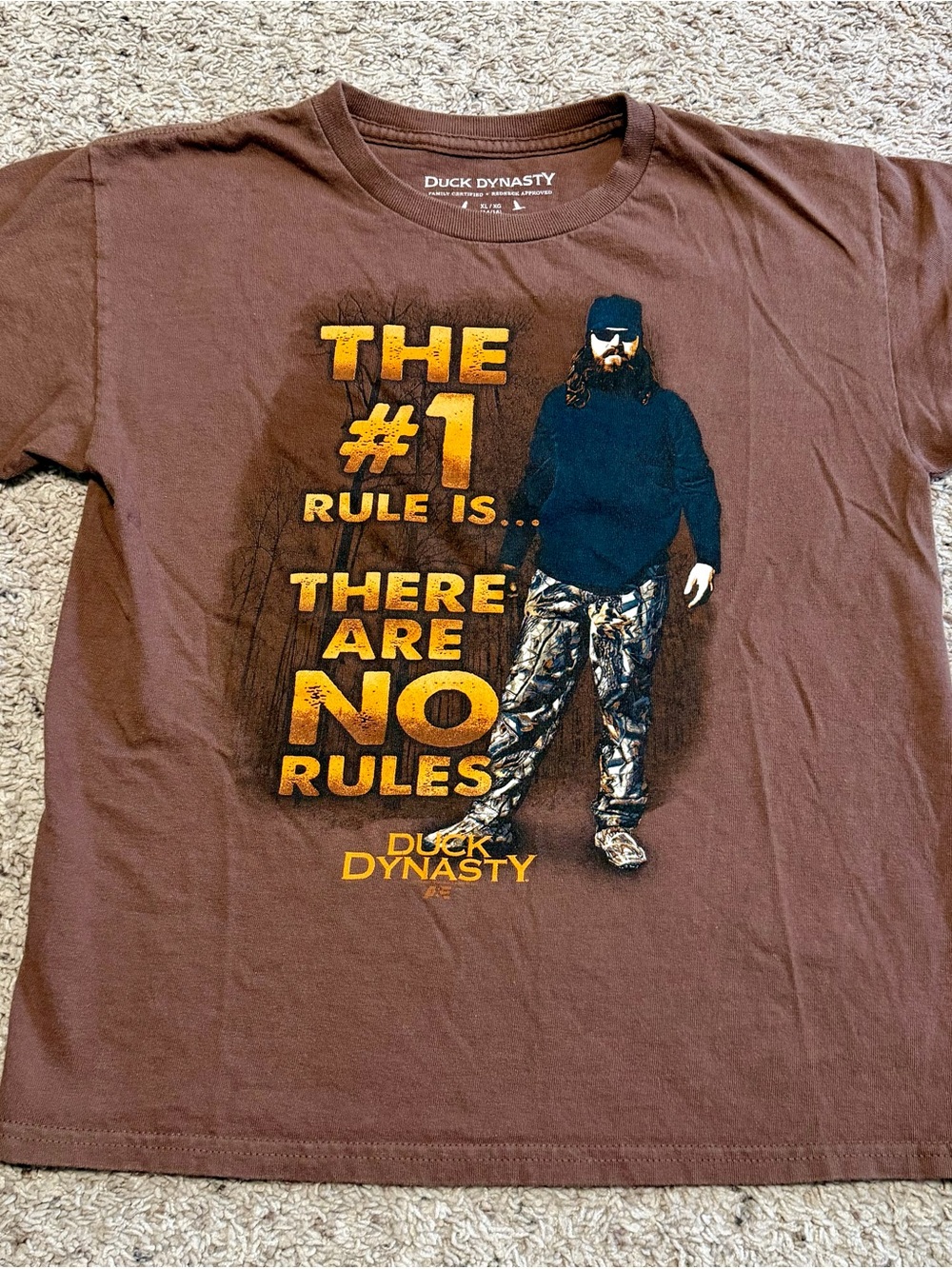 Duck Dynasty Short-Sleeve Graphic Tee - No Rules